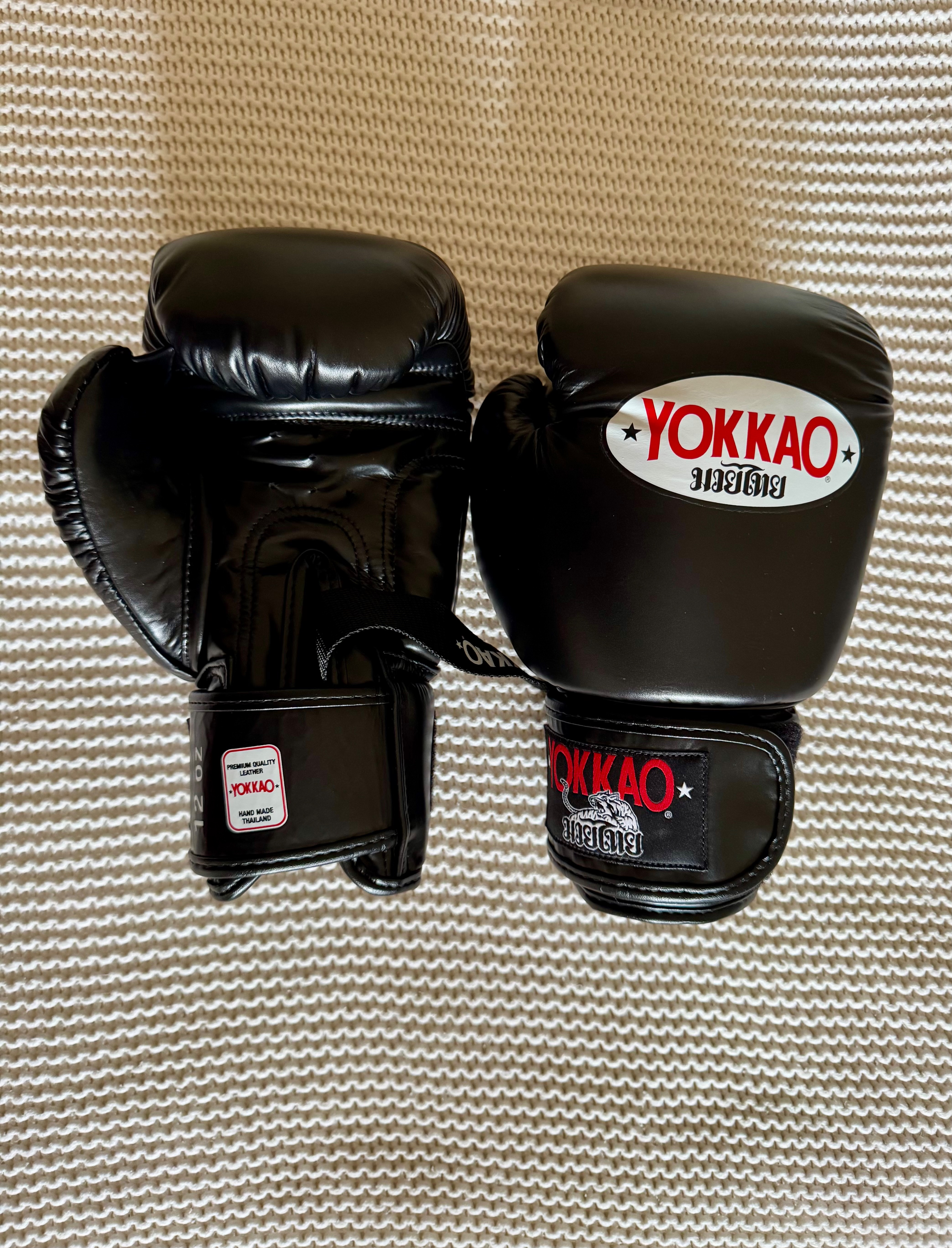 Muay Thai Gloves Matrix Black Boxing Gloves | YOKKAO USA