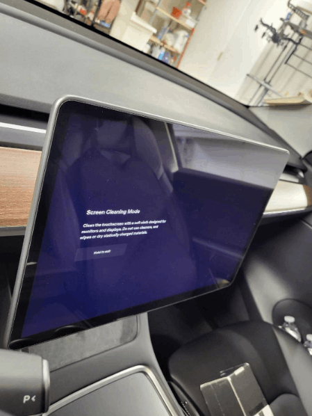 Model 3/Y Navigations-Touchscreen-Schutzabdeckung, gehärtetes Glas, vo