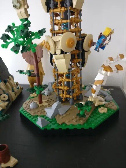 MOC] Sheikah Tower from The Legend of Zelda: Breath of the Wild : r/lego